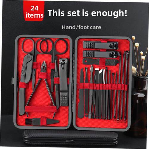 manicure set nail clipper grooming pedicure kit art tools。