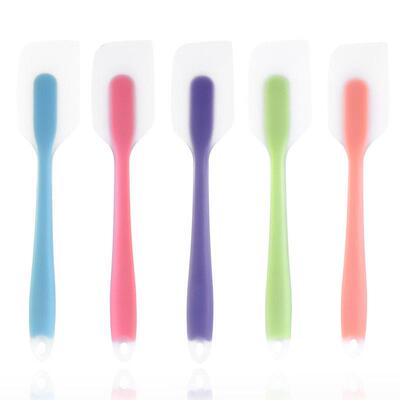 Silicone Cream Baking Scraper Butter Spatula Cutter Kitchen