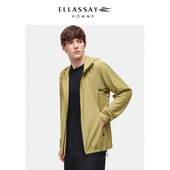 运动户外外套EME371W02600 连帽薄款 ELLASSAY歌力思男装 26年春季