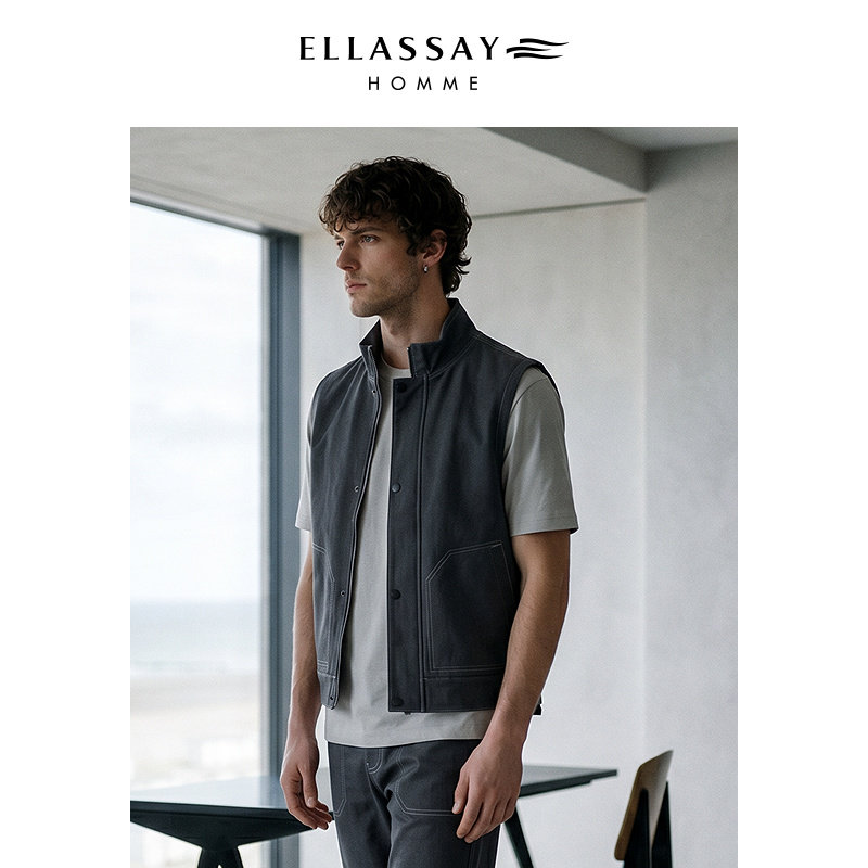 ELLASSAY歌力思男装马甲