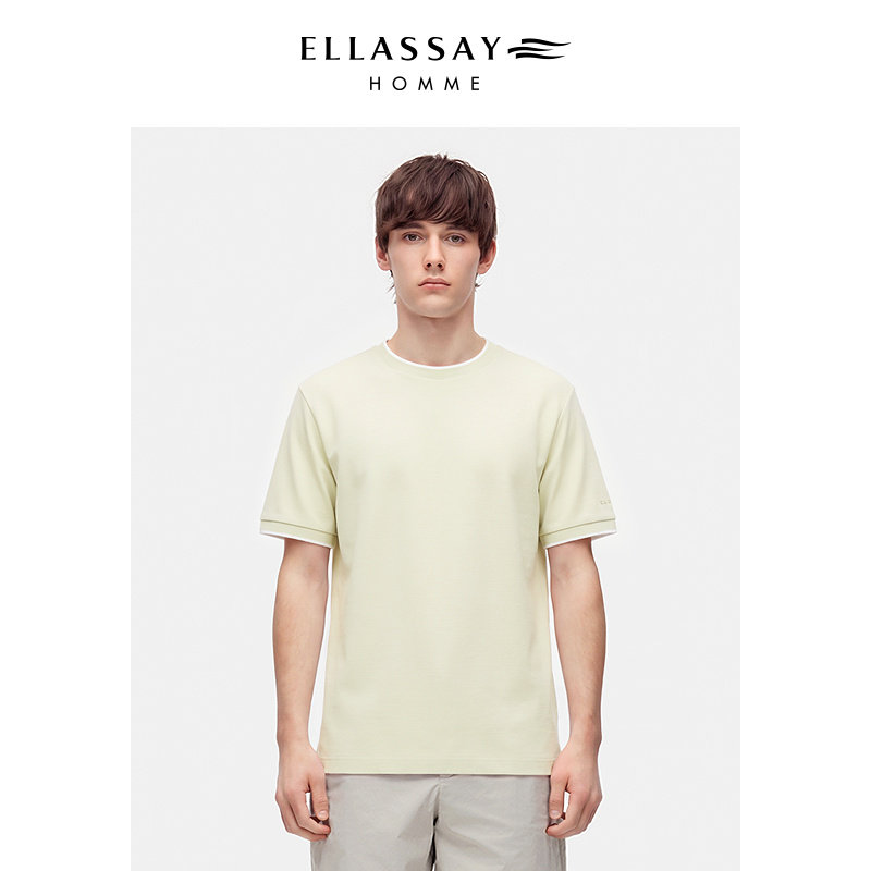 ELLASSAY歌力思男装T恤短袖