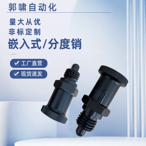 PMXYSH10/PMXYSL12/PXYSH16/PXYSL20旋钮柱塞嵌入式 精密型分度销