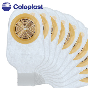 康乐保5985一件式造口袋大便粪袋大口径底盘70mm剪孔封条款造口袋