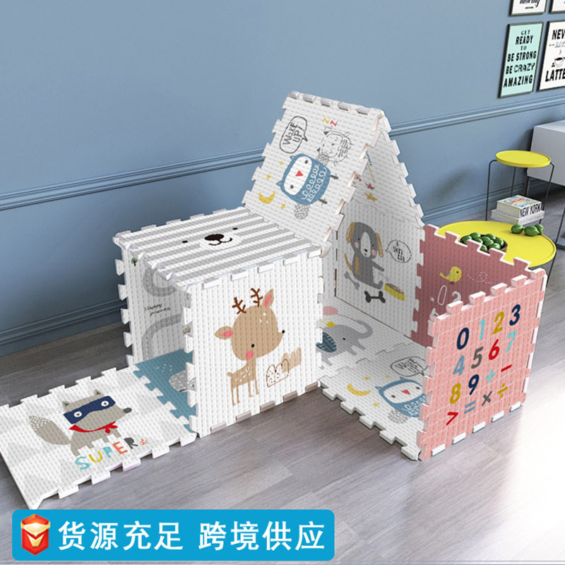 富利时XPE拼接爬爬垫婴儿加厚地垫卧室爬行垫卡通防潮宝宝游戏垫使用感如何?