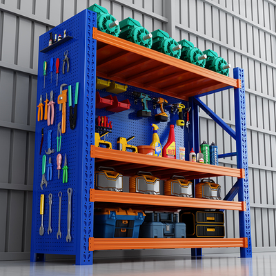 世沃重型仓储货架置物架多层储物架仓库超市货物架地下室收纳架子