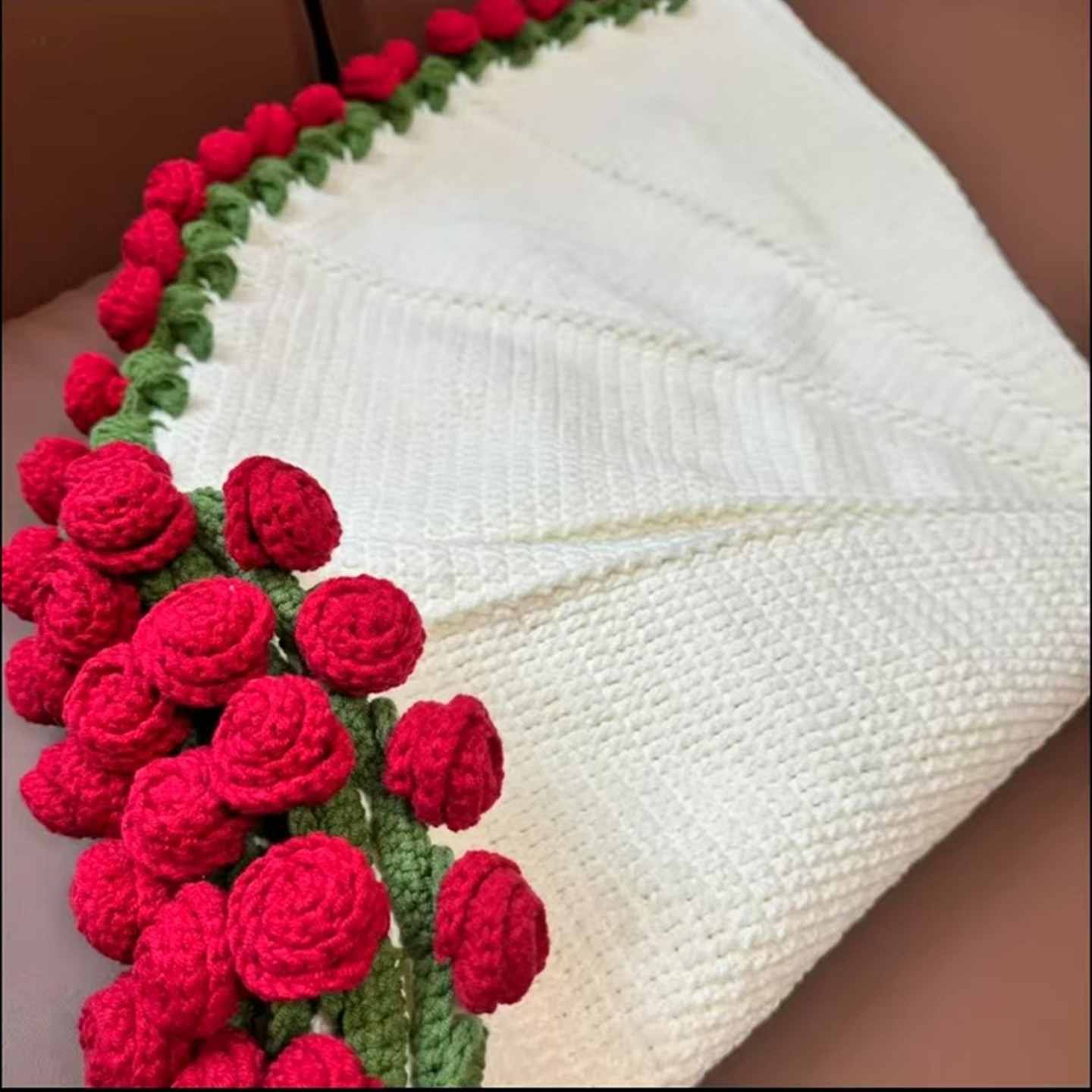 玫瑰花束毯子diy材料包