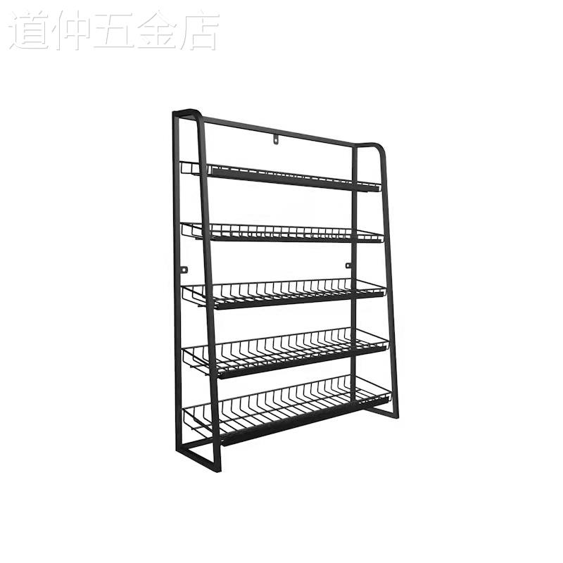 超市收银吧台前小货架便利店口香糖展示架药店零食小商品陈列架子