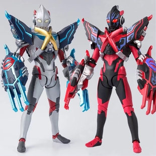 SHF艾克斯奥特玩具手办怪兽艾雷王贝蒙斯坦杰顿装四合一配件骨雕