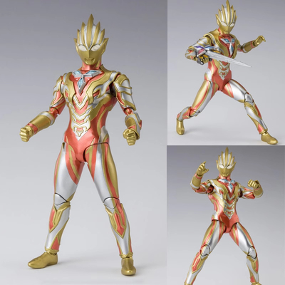 SHF奥特曼关节可动玩具雷欧初代迪迦赛罗特利迦手办摆件礼物 男孩