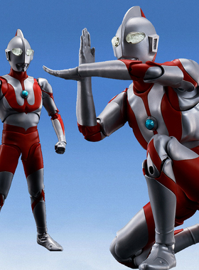 初代奥特曼迪迦真骨雕强力型国产手办关节可动变身玩具KO正版shf