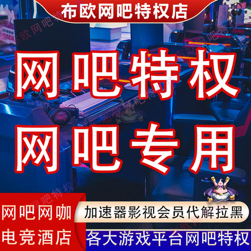LOL钻石网吧特权三角洲特权全英雄300款皮肤网吧网咖电竞酒店搭建