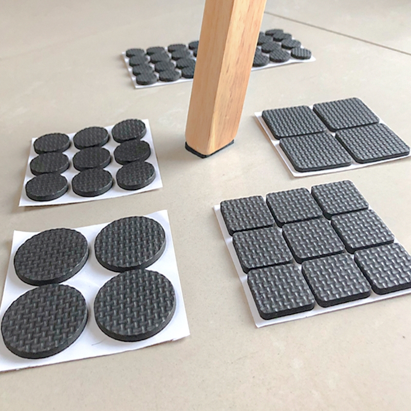 桌椅脚垫自粘防滑桌脚垫椅子宿舍神器沙发静音保护贴脚套圆形