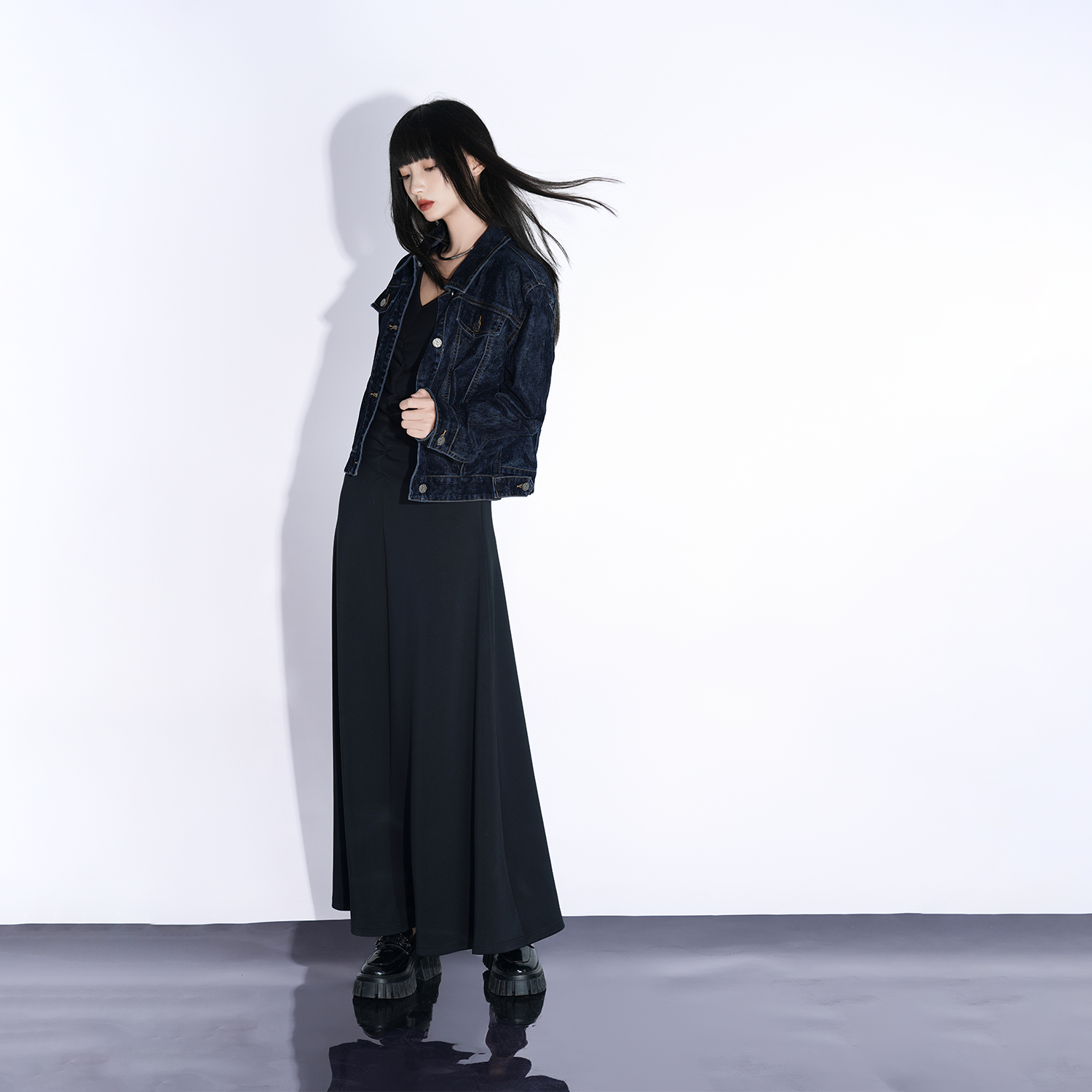 高级感女款翻领别致chic