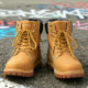 踢不烂大黄靴男鞋 机车靴子高帮马丁靴 靴防水加厚黄色美式 冬季 工装