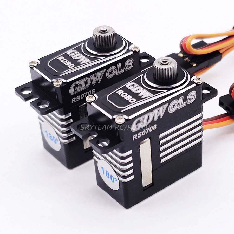 GDW RS0708 8.4v高压0.08s高速7.5kg全金属钢齿9g12g微型数码舵机怎么看?