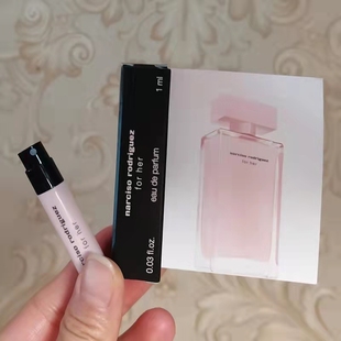 Narciso纳茜素纳西素粉瓶黑瓶for her玫瑰麝香之花红胖子香水小样