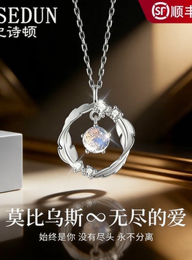 【送礼推荐】莫比乌斯纯银项链女