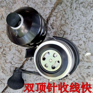 金屬經典 一代互換左右大容量 雙魚堡壘射魚魚輪黑金剛正品 JG25新款