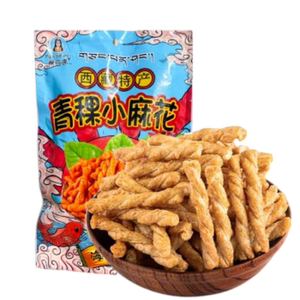 藏本香青稞小麻花258g 多种口味休闲零食 西藏特产青稞零食