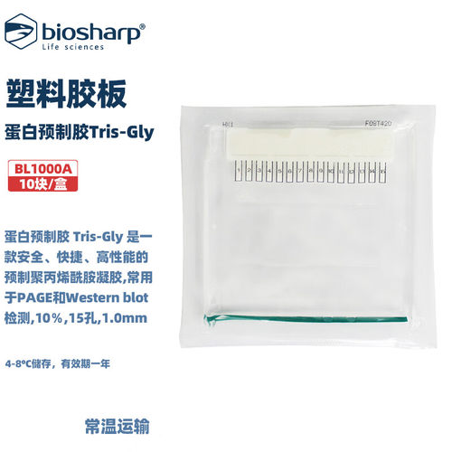 白鲨生物化学试剂蛋白预制胶