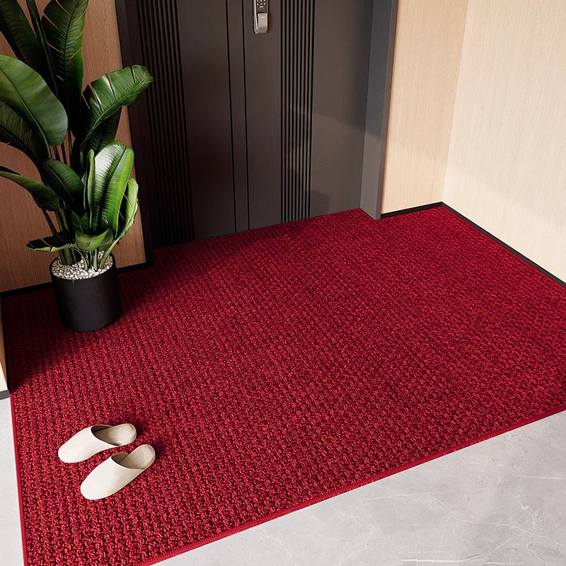 防滑耐脏喜庆入户进门地垫可擦洗