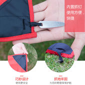 汉晨野餐垫便携超轻沙滩垫折叠海边防沙户外坐垫防水防潮坐秋游垫