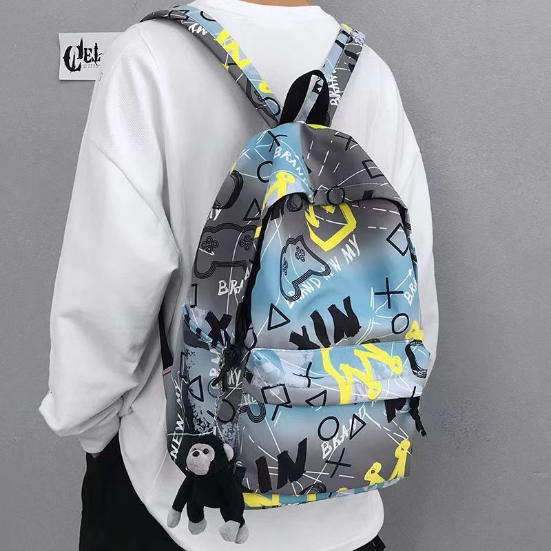 极速初中生书包2023新款男生潮流高中生大M学生时尚大容量青少年