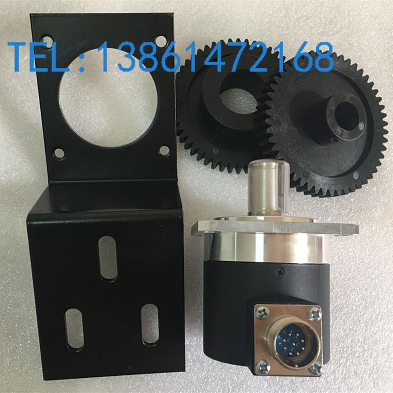 极速数控机床电子编码器 法兰轴编码器 主轴编码O器 5815配齿轮配