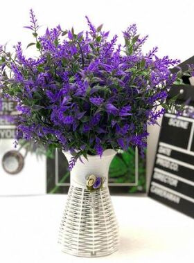 极速Artificial Flowers Luavender Flowers Bundle Fake Plants