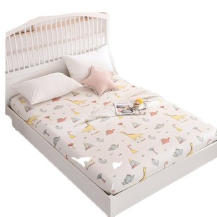 极速定制纯棉床笠单件订做卡通全棉B儿童床1.2米1.35米席梦思床罩