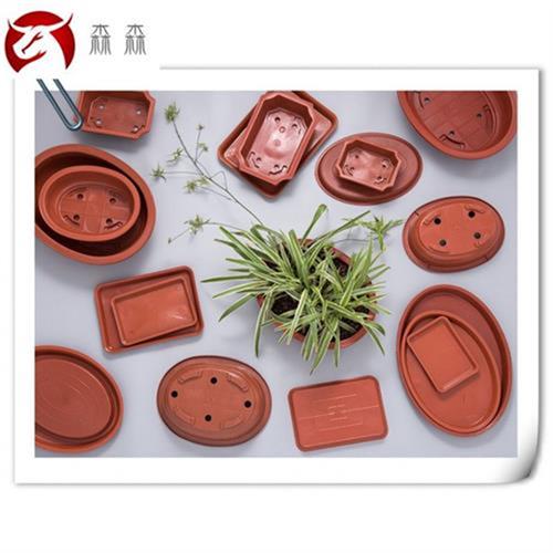 极速漏水浅底花盆宽口大种肉肉的花盆矮J扁低托盘超大盆景盆椭圆