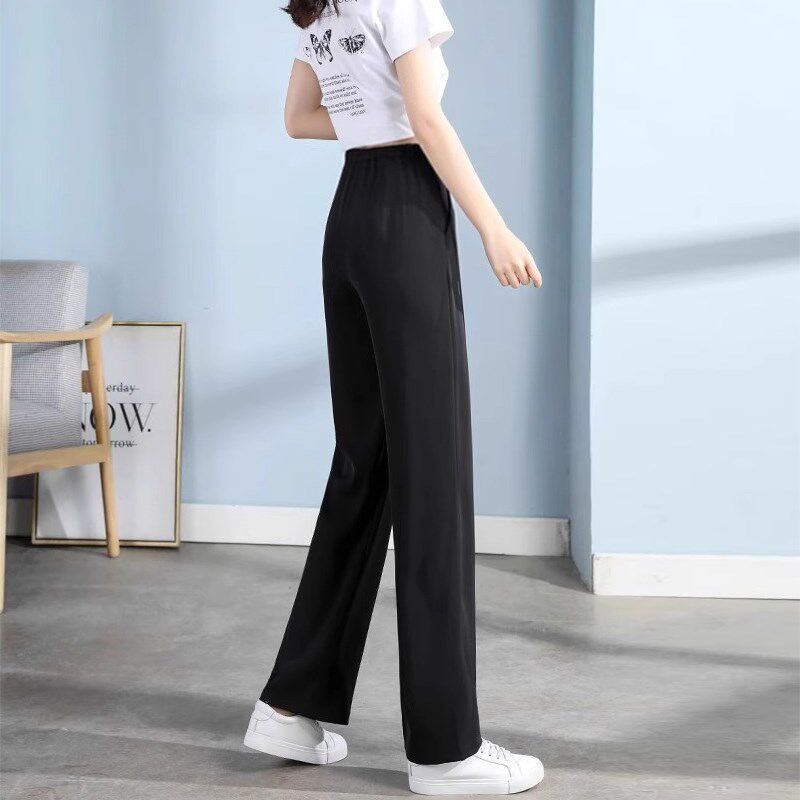 新品无托腹孕妇裤秋季外穿长裤小个子孕期直筒阔腿裤Y西装裤加长