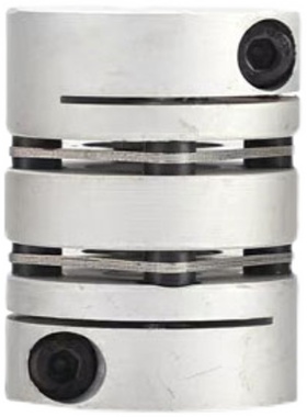 极速替代怡合达DBJ53-D21/28/34/F46内径8~20可选 带键槽膜片式联