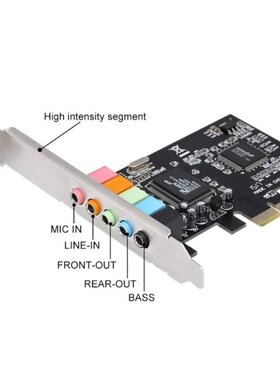 极速AXYB PCIe Sound Card 51 InteBrnal Sound Card 3D Stereo P