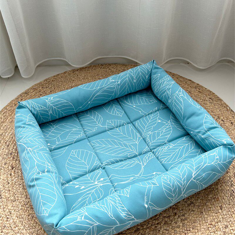 极速夏秋四季通用中小型犬狗窝 猫窝垫子J帆布面料底部防滑 防肚
