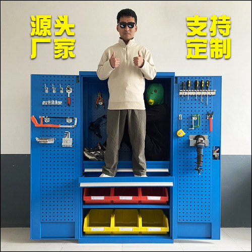 极速加厚工业铁皮双门五金重型工具柜车I间抽屉多功能工厂汽修物