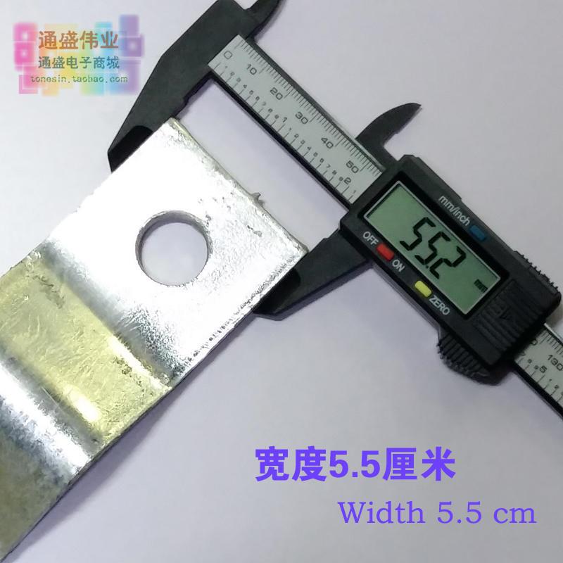 极速热浸镀锌电线杆 80 110 铁管卡 钢管 高低压固定 Y线缆卡箍