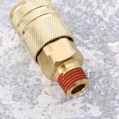 极速US 12 In 1 14l NPT Air Coupler Plug Set Pneumatic Tube P