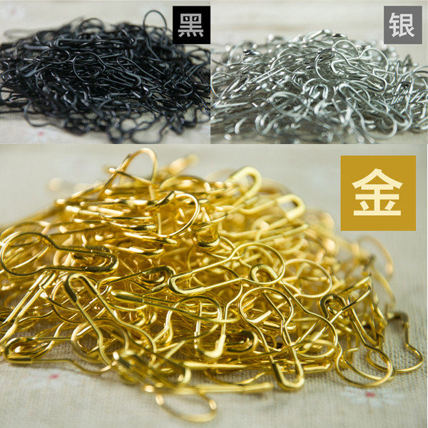 极速金色葫芦小别针现货 辅料配z件小别针 丝带配套吊牌小别针 现