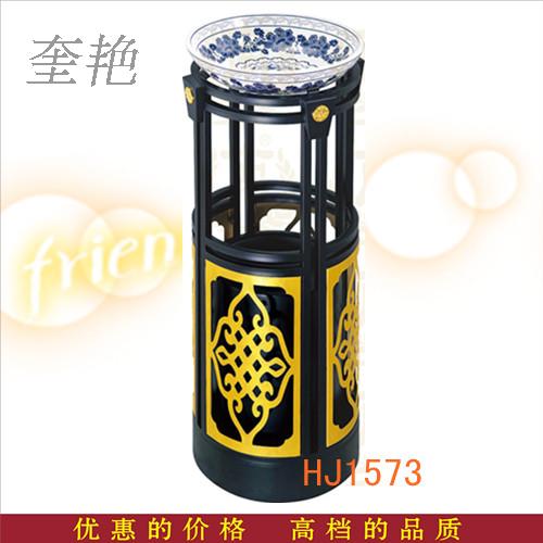 极速圆形立体古典垃圾r箱酒店莫泰168旅馆大堂座地菸灰果皮桶