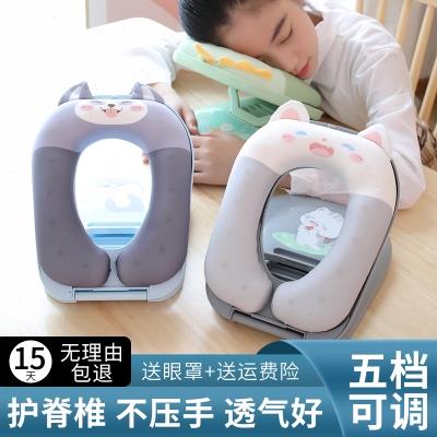 午睡枕小学生趴睡枕办公室折叠午休神器教室桌面抱枕儿童睡觉枕头