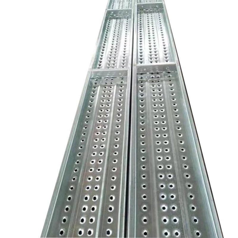 热镀锌钢跳板 建筑工地脚手架冲孔踏板3米4米5米6米加厚钢铁跳板