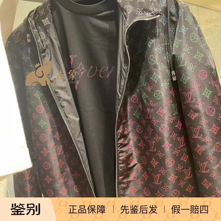 LV路易威登渐变印花防风夹克