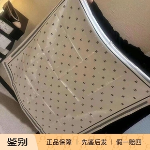 Chanel香奈儿25P新款爆款GD同款双C蝴蝶结满印丝巾方巾披肩