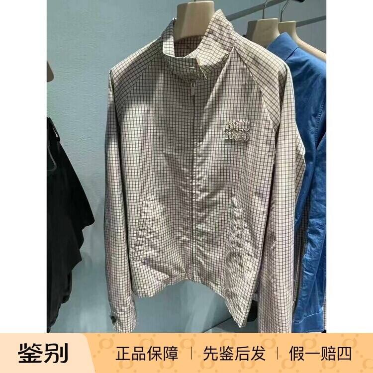 缪缪2026新款女科技面料夹克