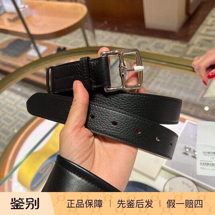 Hermes/爱马仕2025新款男士H 银针扣Etriviere 32皮腰带生日礼物