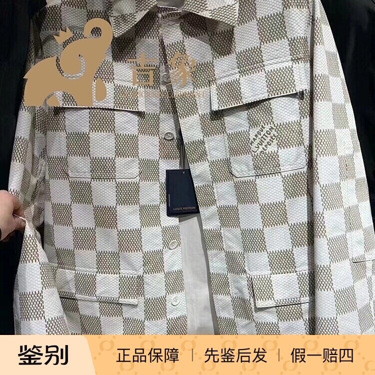 LV路易威登潮酷男新款夹克式衬衫
