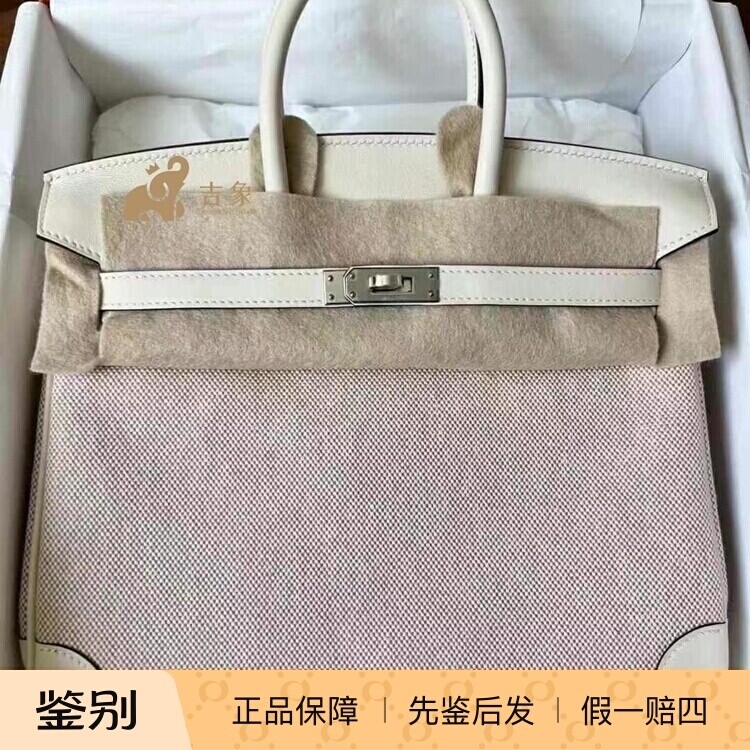 Hermes爱马仕女包Birkin25银扣