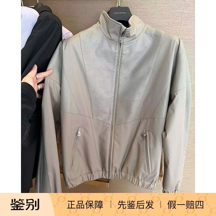 路易威登2026男装皮革运动夹克