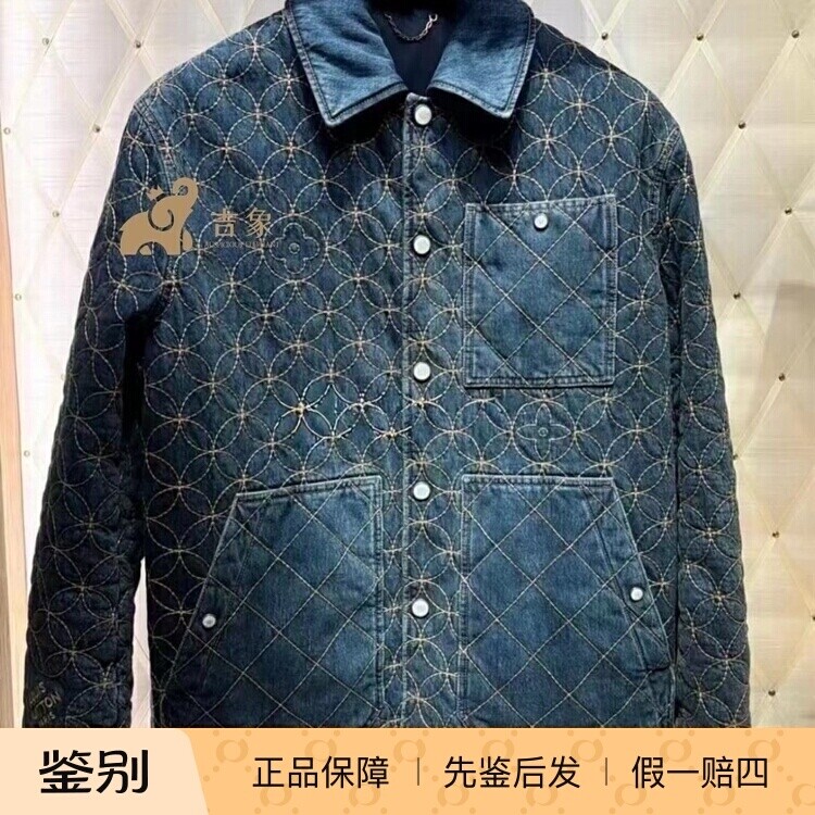 LV路易威登刺绣牛仔夹克外套